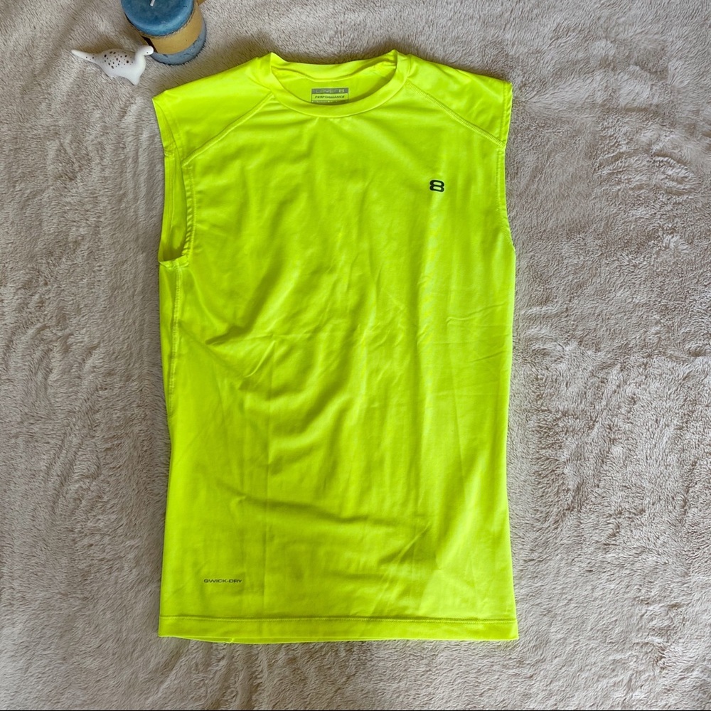 Neon Yellow Athletic Tank